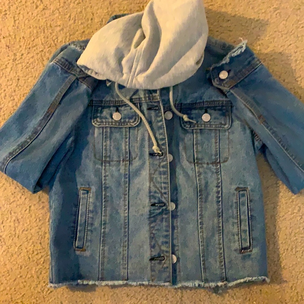 Hooded Denim Jack